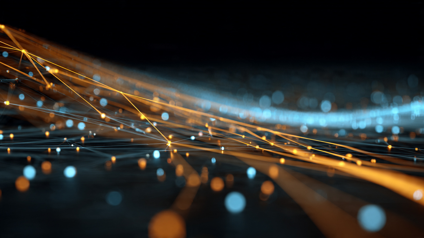 Financial network topology diagram with settlement nodes