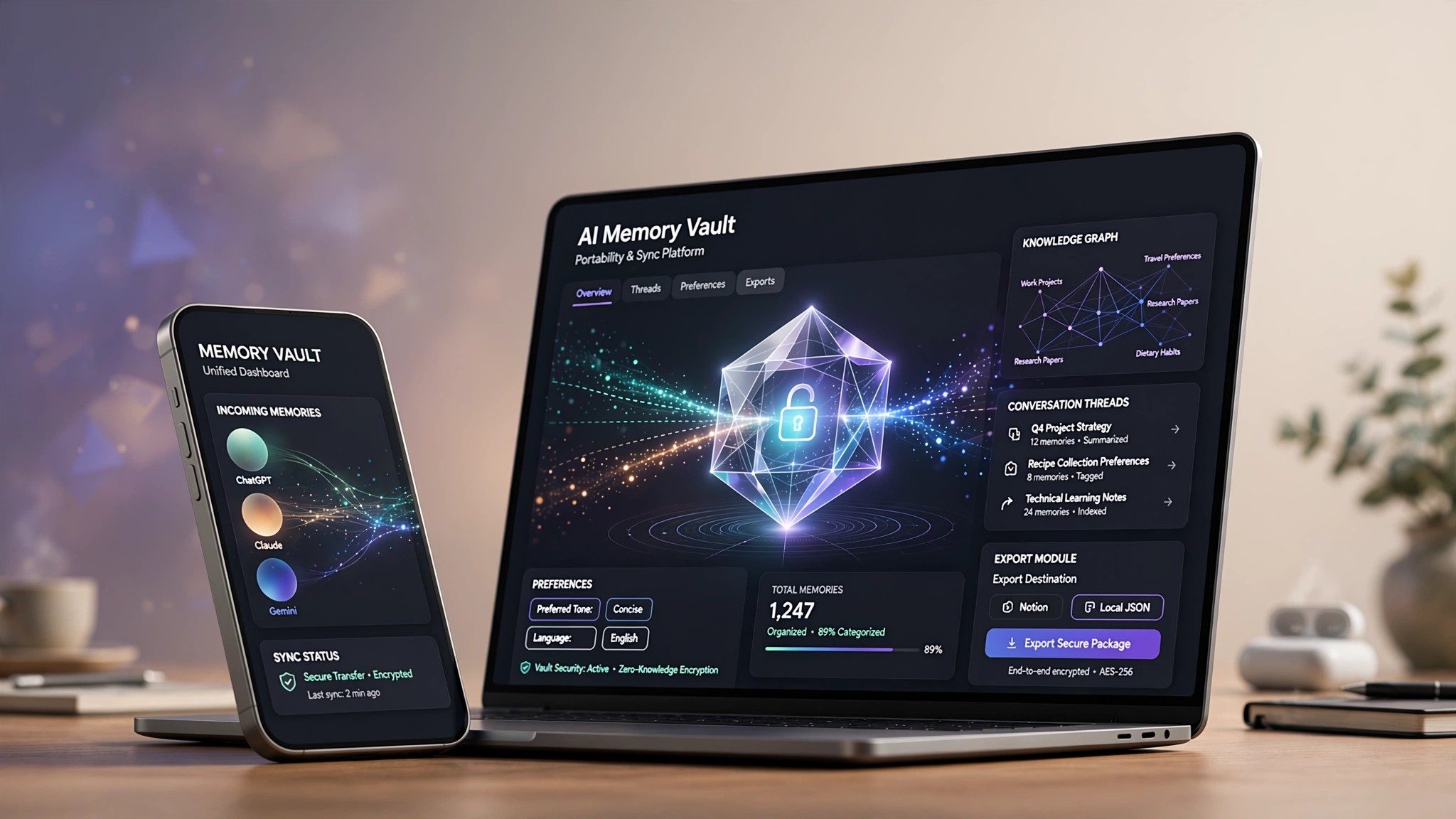 Personal AI Memory Vault: Own Your AI Context Across Every A