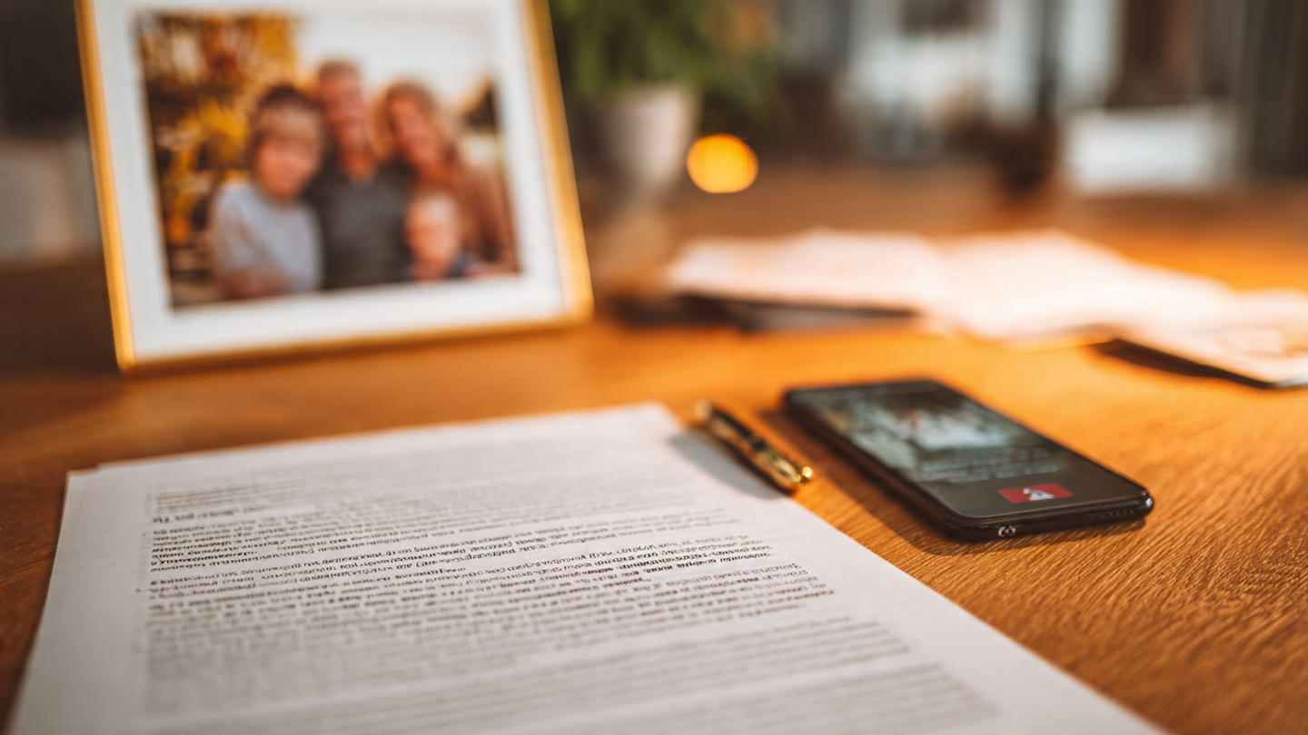 Family estate planning documents