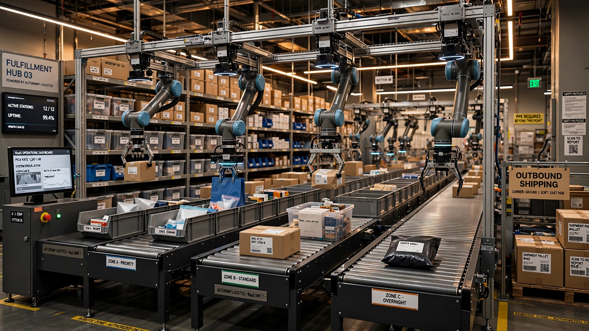 Vertical Manipulation-as-a-Service for E-Commerce Fulfillmen